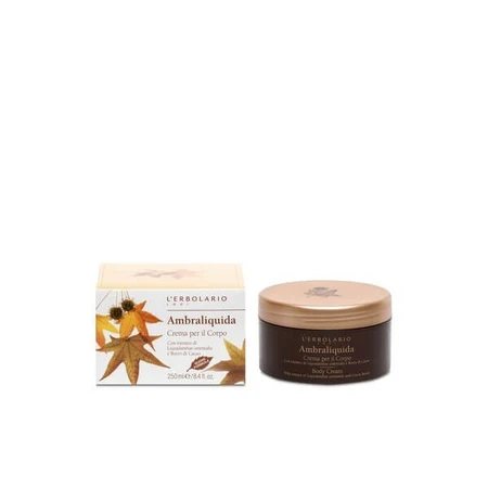 L'Erbolario Ambraliquida, crème parfumée pour le corps, 250 ml