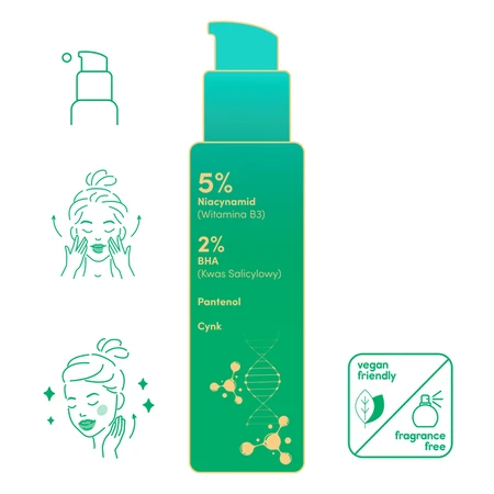 Miraculum stopAcne, normalisierendes Serum, 30 ml