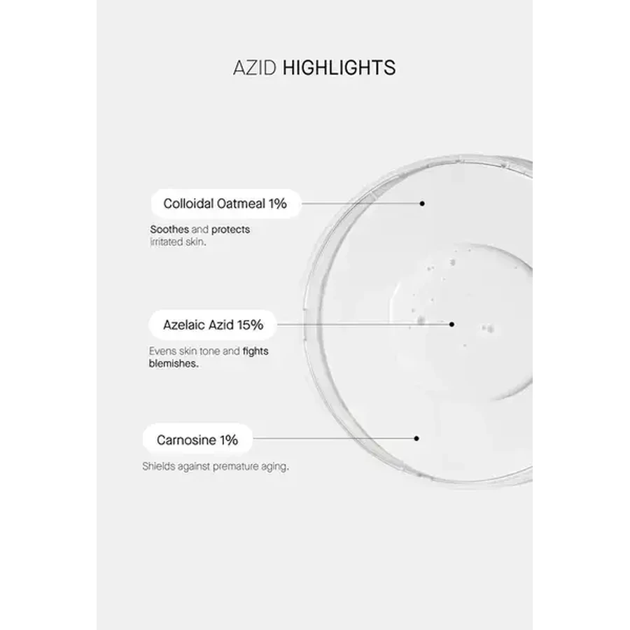 Theramid Azid, emulsion with 15% azelaic acid, 30 ml
