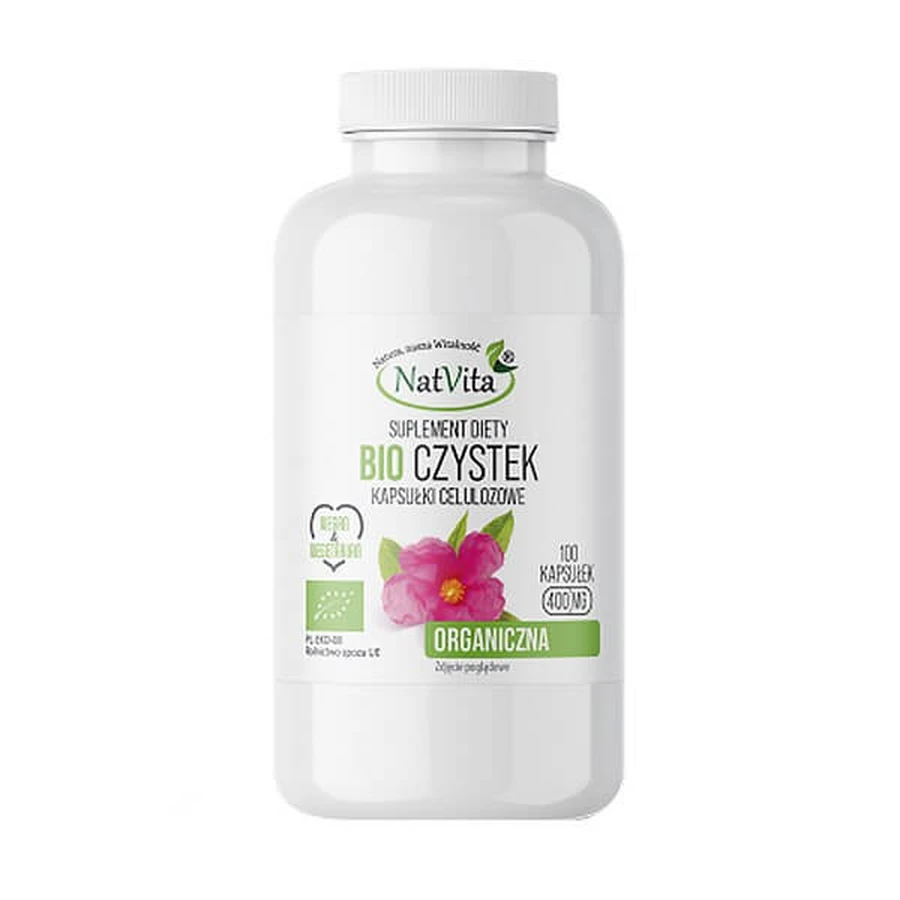 NatVita, Bio-Püree, Kapseln, 100 Stück.