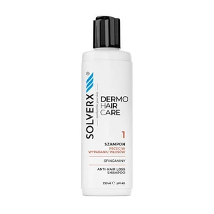 Solverx dermoHAIR, shampooing contre la chute des cheveux, 250 ml