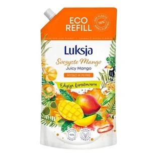 Luxja, jabón líquido, Juicy Mango, recambio, 900 ml