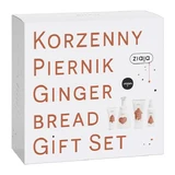 Set, Ziaja Spicy Gingerbread, espuma de lavado, 250 ml + bruma corporal, 100 ml + gel de ducha, 160 ml + crema de manos, 50 ml