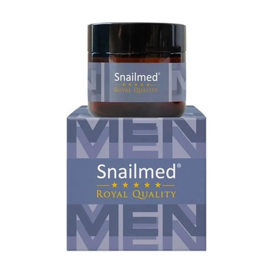 Snailmed Men, crema antiarrugas para el contorno de ojos, 60 ml