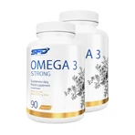 Set van 2x SFD Omega 3 Sterk, capsules, 90 stuks.