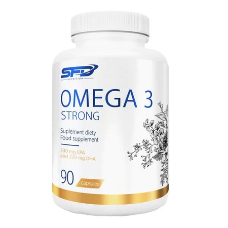 Set van 2x SFD Omega 3 Sterk, capsules, 90 stuks.