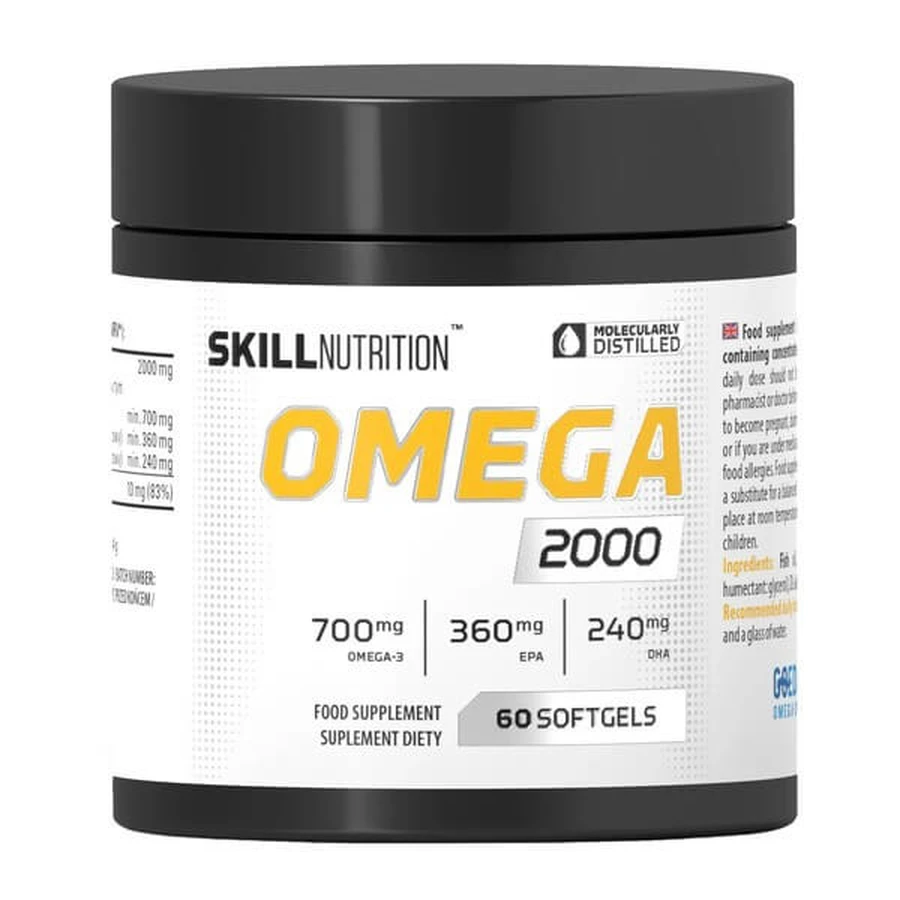 Skill Nutrition Omega 2000, gélules, 60 pcs.