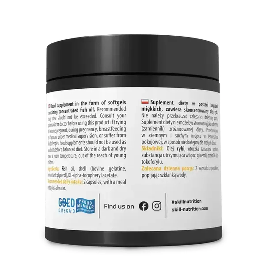 Skill Nutrition Omega 2000, gélules, 60 pcs.