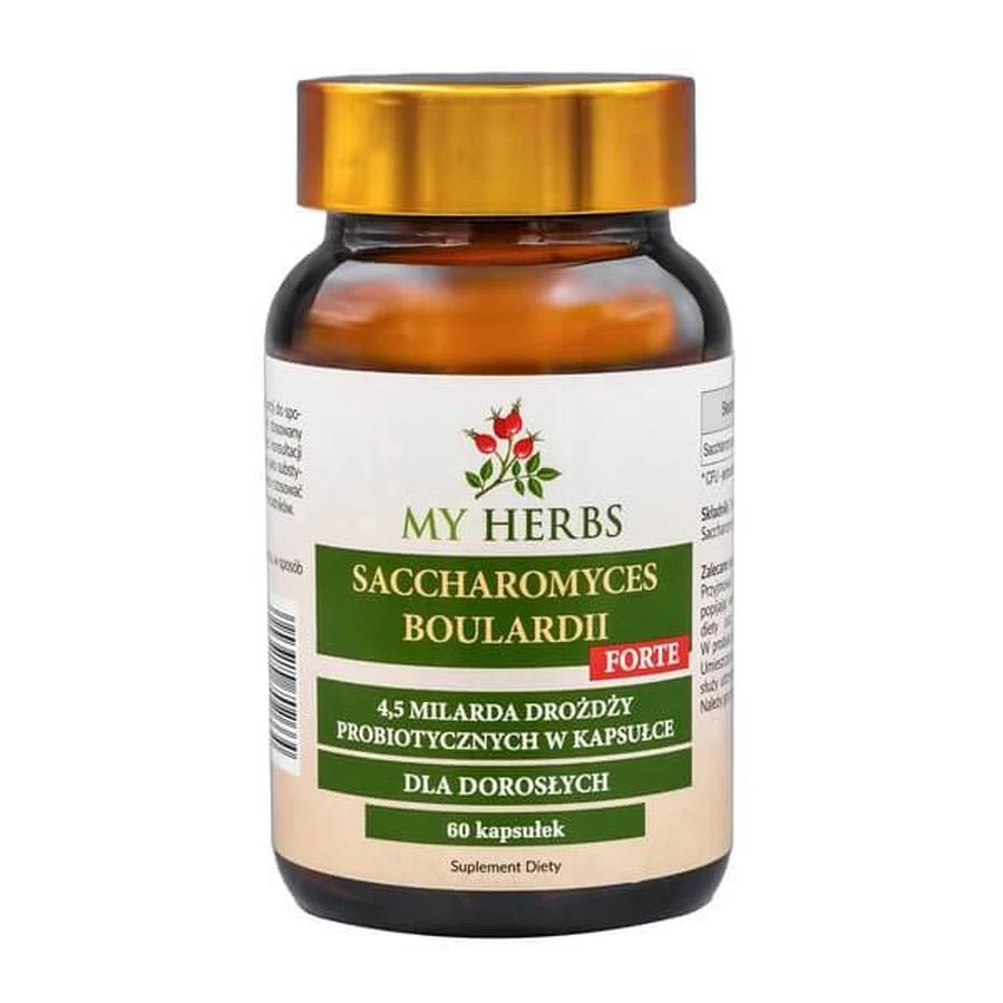 Bio Herbs Saccharomyces Boulardii Forte, capsules, 60 st.