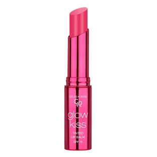 Golden Rose Glow Kiss baume à lèvres teinté, baume à lèvres colorant, 03 Berry, 3 g