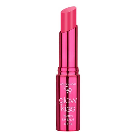 Golden Rose Glow Kiss baume à lèvres teinté, baume à lèvres colorant, 03 Berry, 3 g