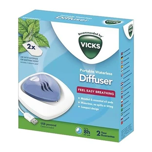 Vicks Öldiffusor VH1800 EU mit 2 Kartuschen, 1 Stk.