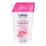 Luxja Creamy &amp; Soft, smoothing liquid soap, Rose and Milk Protein, refill, 900 ml
