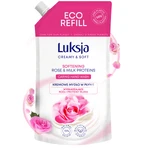 Luxja Creamy &amp; Soft, smoothing liquid soap, Rose and Milk Protein, refill, 900 ml