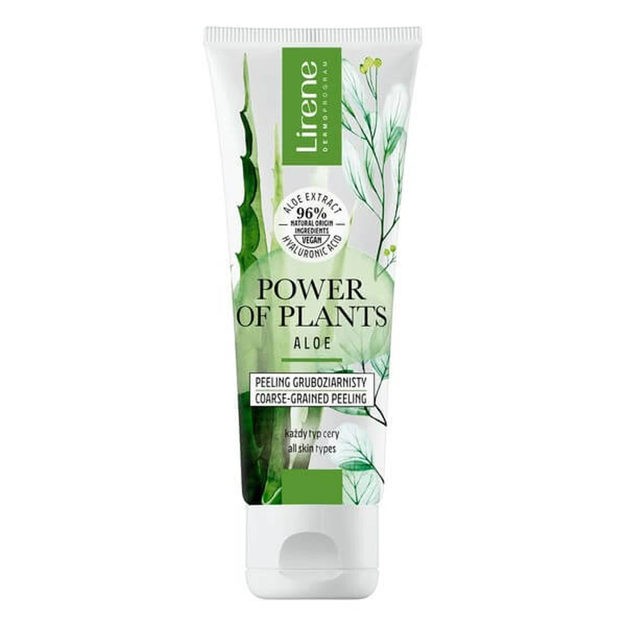 Lirene Dermoprogram Power of Plants Aloe, grove scrub, 75 ml
