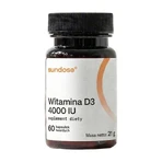 Sundose Vitamin D3 4000 IU, capsules, 60 pcs.