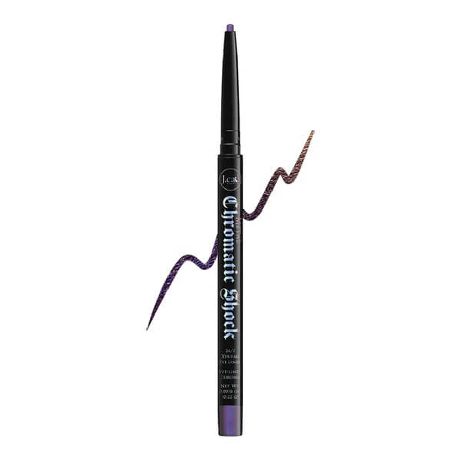 J.Cat Beauty Chromatic Shock 24/7 Xtreme Eyeliner 103, eyeliner pailleté métallique, 0.22 g.