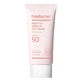 Real Barrier Peach Fit Tone-Up Sun Cream SPF50+ PA++++, moisturizing sunscreen with brightening effect, 50 ml.