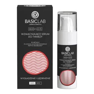 BasicLab Masculis, strengthening facial serum Smoothing and Firming, 30 ml