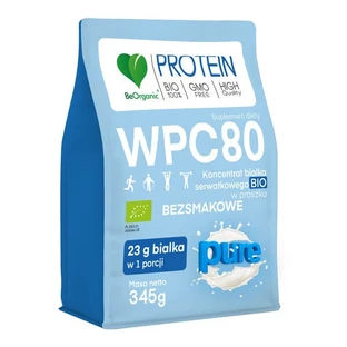 BeOrganic WPC 80 Pure, powder, 345 g
