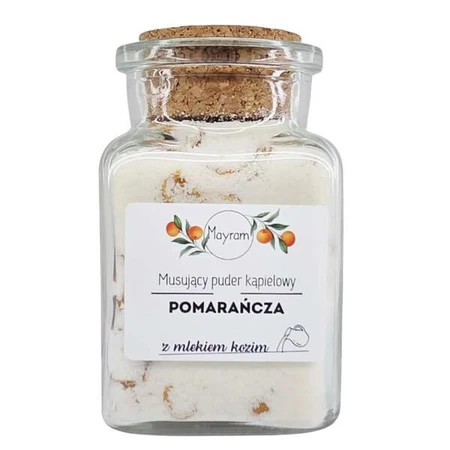Mayram, sprudelndes Badepulver, Orange, 130 g