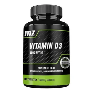 MZ Vitamin D3, tablets, 180 pcs.