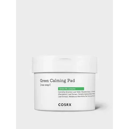 Cosrx One Step Green Calming Pad, tampons tonifiants pour le visage, 70 pcs.