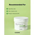 Cosrx One Step Green Calming Pad, tampons tonifiants pour le visage, 70 pcs.