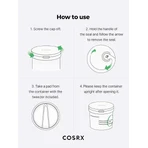 Cosrx One Step Green Calming Pad, tampons tonifiants pour le visage, 70 pcs.