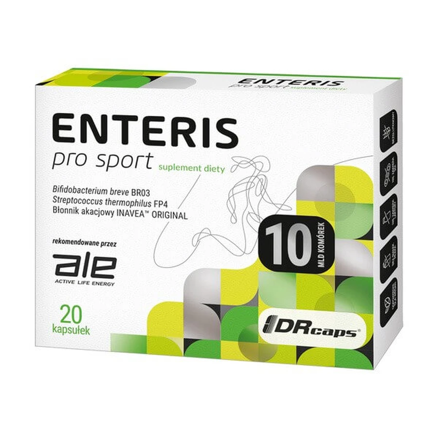 Enteris Pro Sport, capsules, 20 pcs.
