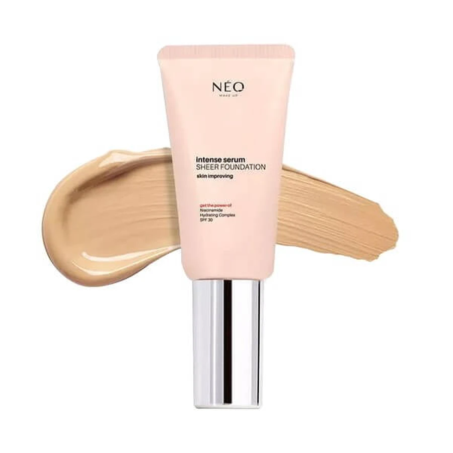 NEO Make Up Intense Serum, fond de teint hydratant, 02 IVORY, 30 ml