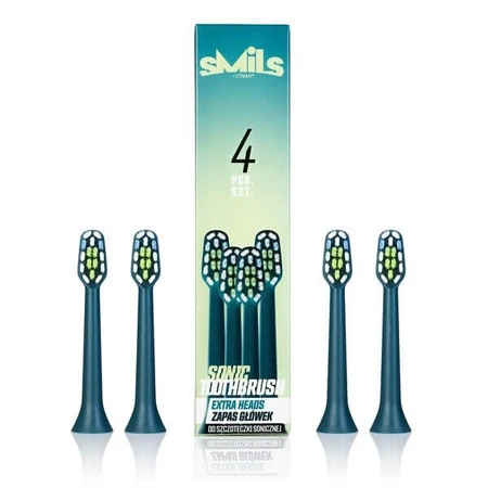 Vitammy, Smils Deep Water Schallzahnbürstenaufsätze, 4 Stück.