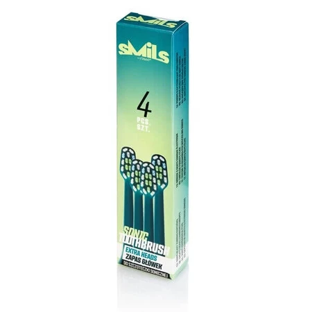 Vitammy, Smils Deep Water Schallzahnbürstenaufsätze, 4 Stück.