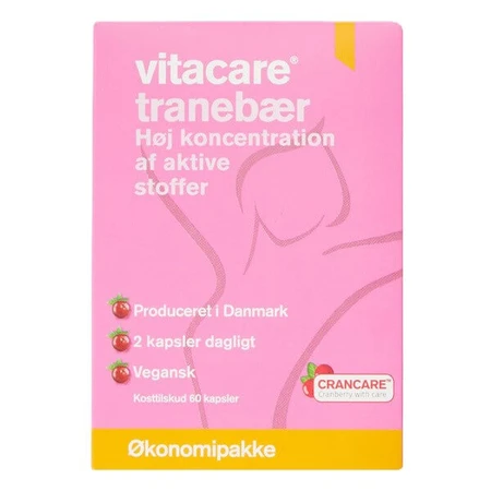 Vitacare Cranberry Sterk, capsules, 60 st.