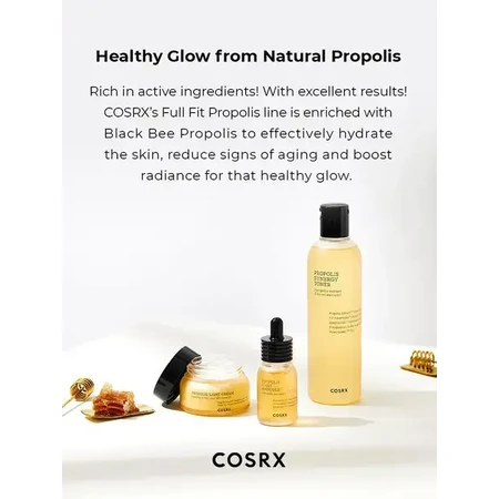 Cosrx Full Fit Propolis Light Ampulle, Gesichtsserum, 30 ml