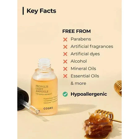 Cosrx Full Fit Propolis Light Ampulle, Gesichtsserum, 30 ml