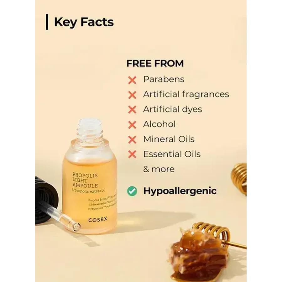 Cosrx Full Fit Propolis Light Ampulle, Gesichtsserum, 30 ml