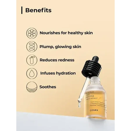 Cosrx Full Fit Propolis Light Ampulle, Gesichtsserum, 30 ml
