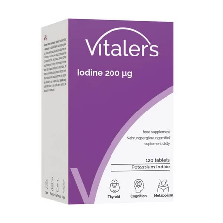 Vitalers Jod 200 mcg, Tabletten, 120 Stück.