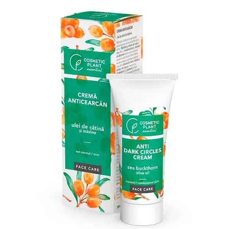 Anti-Schwellungen Augenkonturcreme mit Catina und Olivenöl, 30 ml, Cosmetic Plant