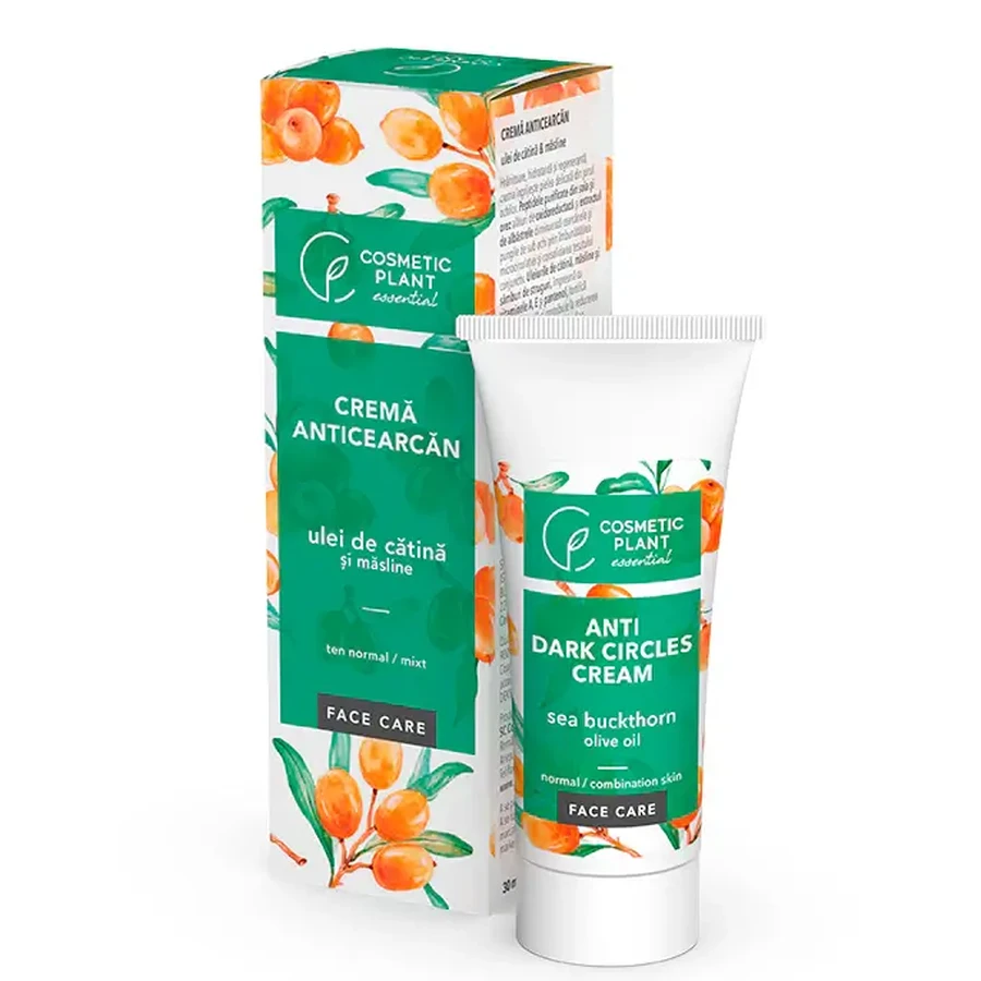 Anti-Schwellungen Augenkonturcreme mit Catina und Olivenöl, 30 ml, Cosmetic Plant