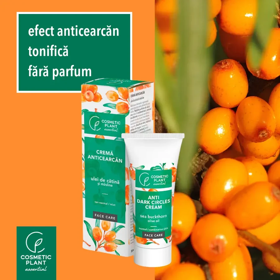 Anti-Schwellungen Augenkonturcreme mit Catina und Olivenöl, 30 ml, Cosmetic Plant