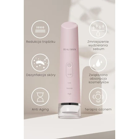 Beautifly, B-Plasma Blush, Anti-Acne Anti Aging Gesichtsmassagegerät, 1 Stk.