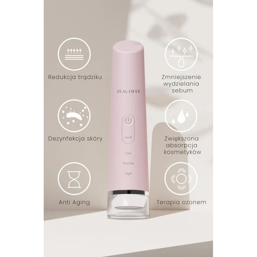 Beautifly, B-Plasma Blush, Anti-Acne Anti Aging Gesichtsmassagegerät, 1 Stk.