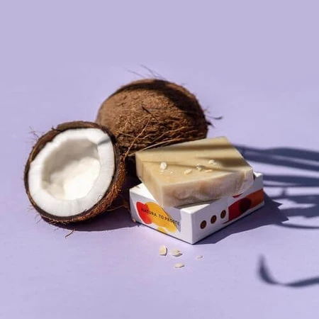 Natura Option, soap, coconut, 100 g