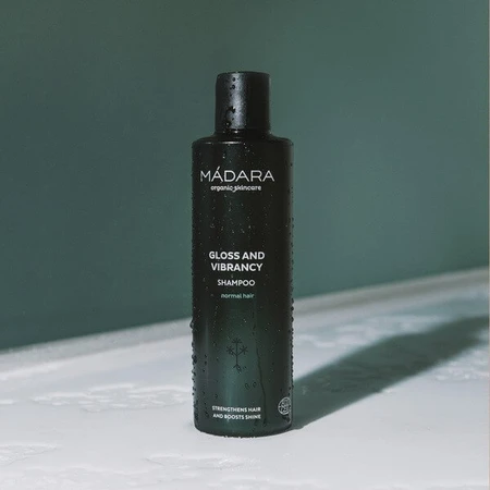 Madara Hair Care, Gloss and Vibrancy, shine restoring shampoo, 250 ml