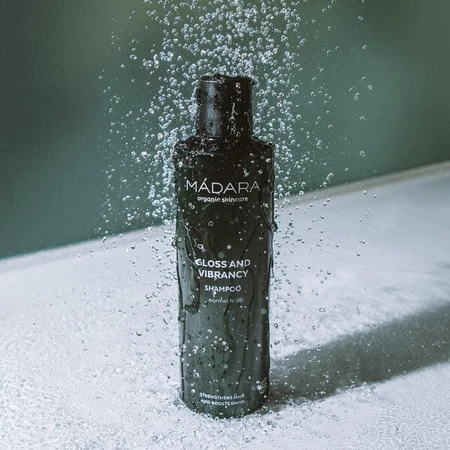 Madara Hair Care, Gloss and Vibrancy, shine restoring shampoo, 250 ml