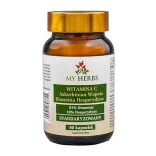My Herbs Vitamin C Calcium Ascorbate, Diosmin, Hesperidin, capsules, 80 pcs.