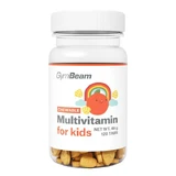 GymBeam Multivitamin für Kinder zum Lutschen, Tabletten, 120 Stück.