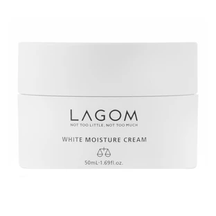 Lagom White Moisture Cream, moisturizing and brightening cream for dull and uneven skin, 50 ml
